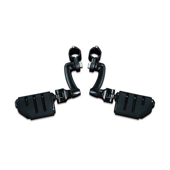 Longhorn highway peg set. 1-1/4 (32mm). Black