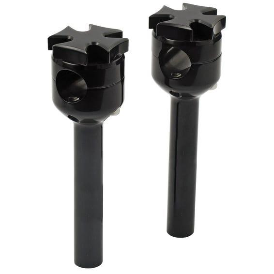 Maltese riser set. 6" rise. Black