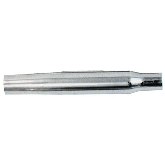 Tapered universal muffler. 17" long