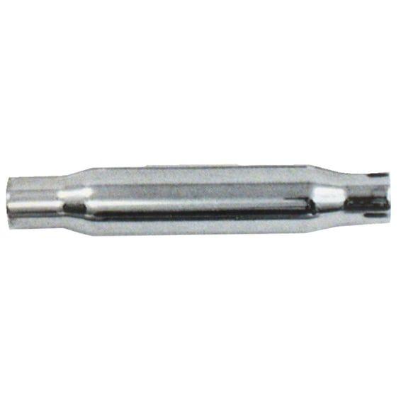 Shorty Straight cut universal muffler. 16" long