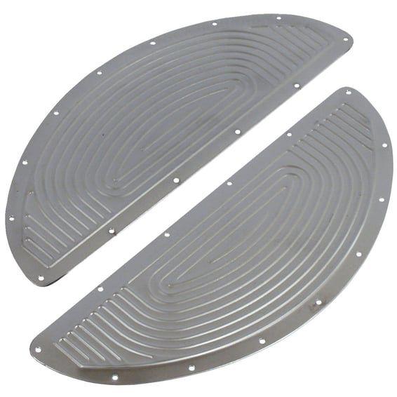 Steel floorboard plates / pads