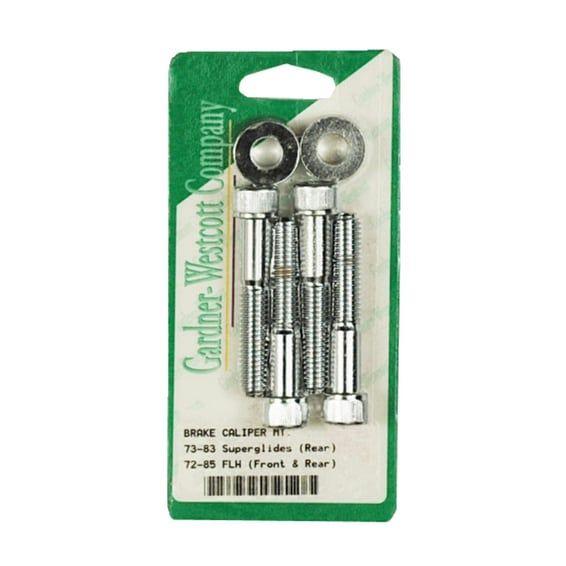 Caliper bolt kit, banana. allenhead