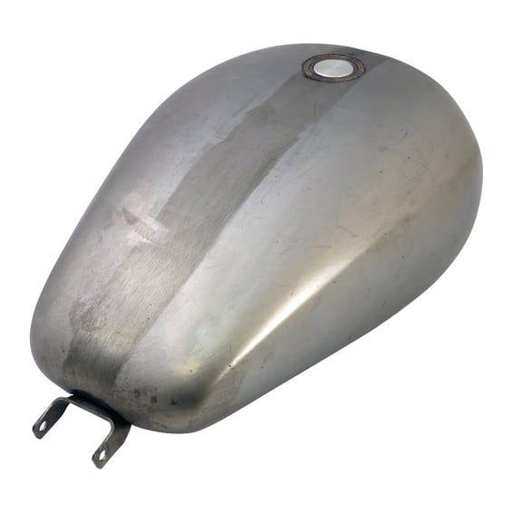 Sportster stock style gas tank. with custom pup-up gas cap