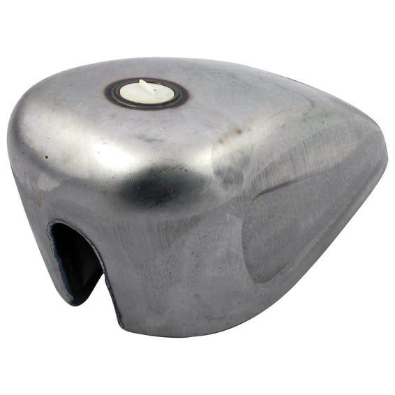 Bobber Sportster style 2.25g gas tank, scalloped sides