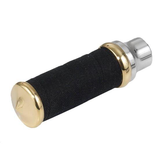 K-Tech, Fabric Tape shift/brake peg. Polished & Brass