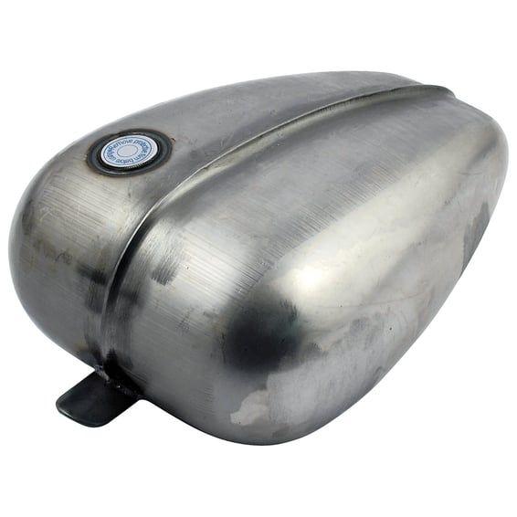 3.3 gallon Mustang ribbed gas tank, with flush gas cap
