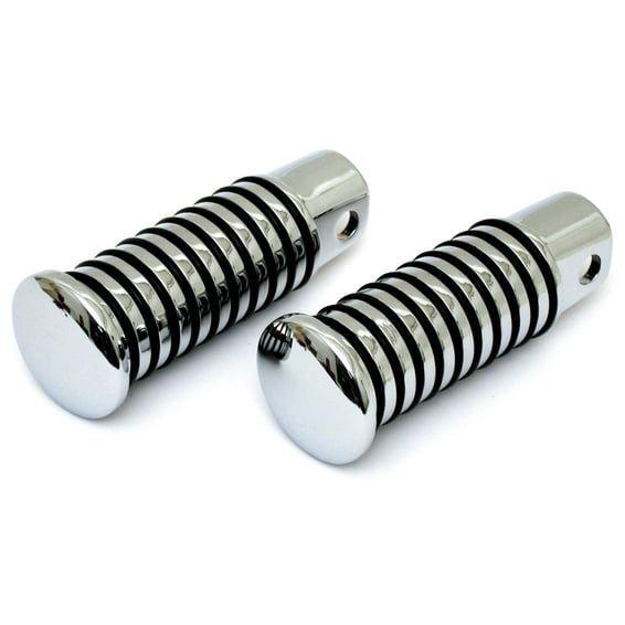 Sundance O-ring foot pegs. Large diameter. female mount