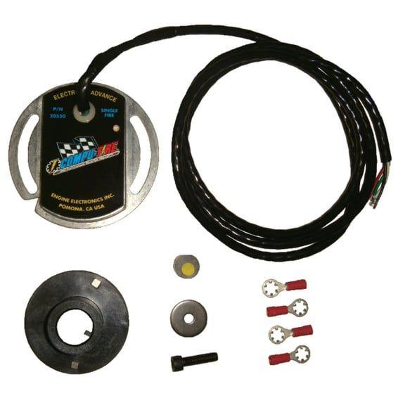 ignition module. Electronic advance, single fire