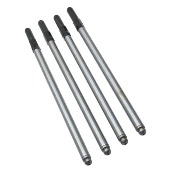 adj. chromoly pushrod set. Twin Cam +.243"