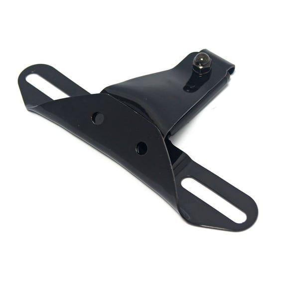 License plate bracket OEM style, 2-hole. Black