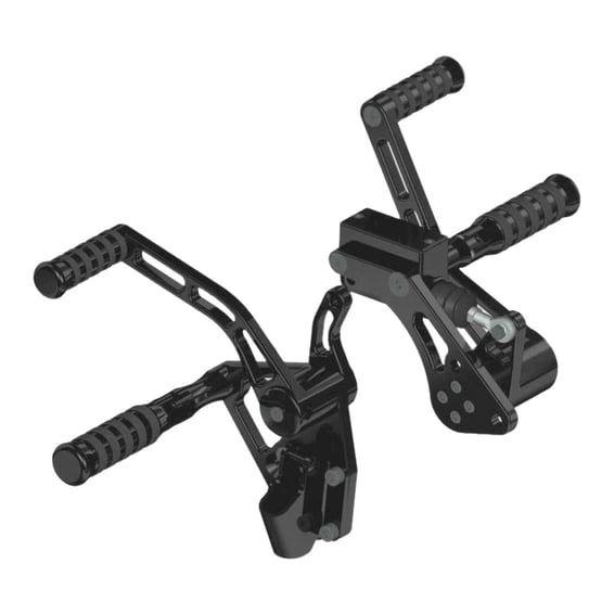 +4" Forw. control kit. O-Ring. Black