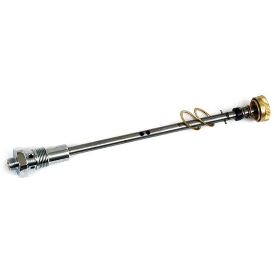 Early style gas valve set. Brass knob