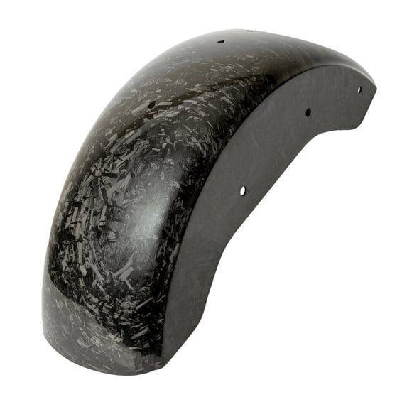 carbon fiber stock style rear fender. Forged