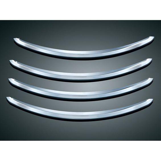 Rear fender accent. Chrome & black