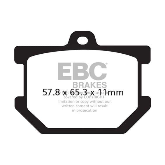 V-pad Semi Sintered brake pads