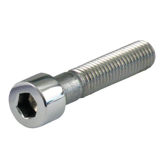 M8 x 65mm allen bolt, polished stainless