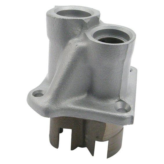 Knucklehead tappet block, rear. Silver