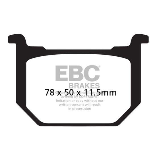 V-pad Semi Sintered brake pads