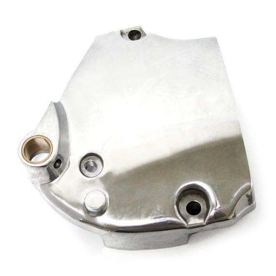 XL Sportster sprocket cover. Polished