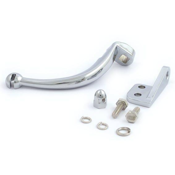 Clutch releasing lever kit. Chrome
