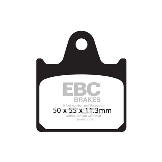 Organic brake pads