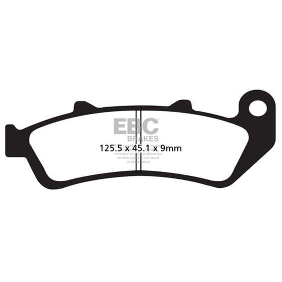 Organic brake pads