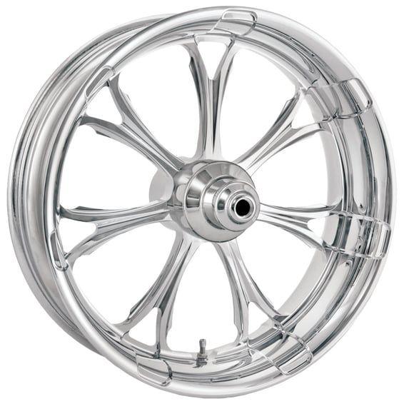 PM, 3.5 x 23 wheel, Paramount. Chrome