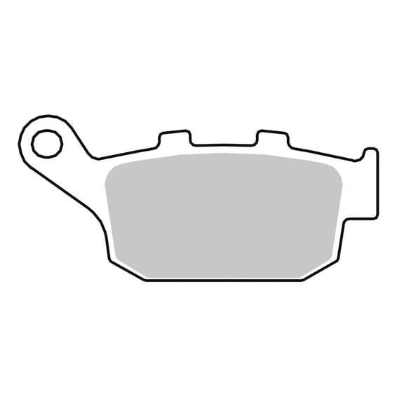 brake pad set rear. Organic