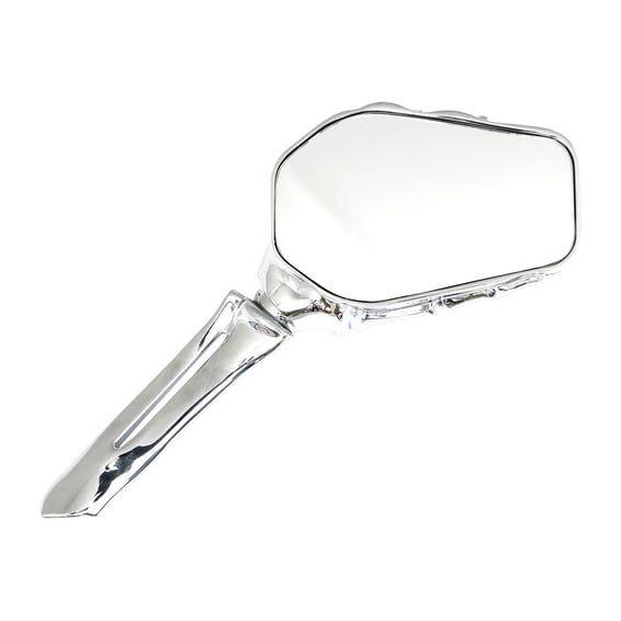 Skeleton mirror set, full chrome