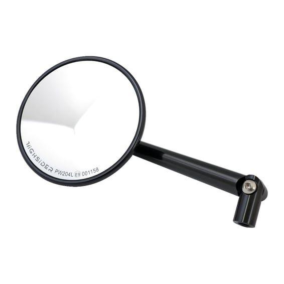 Montana round mirror. Black, l&r