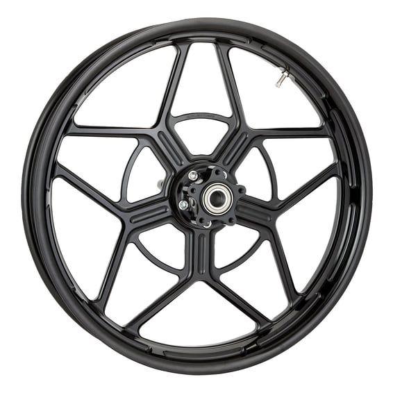 Speed 5 rim 21 x 3.5". Front. Black