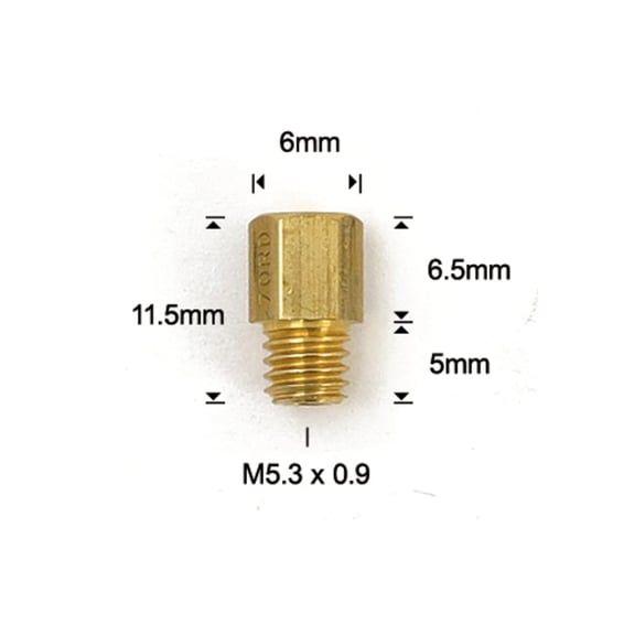 Mikuni hex head main jets 4/042, size 340