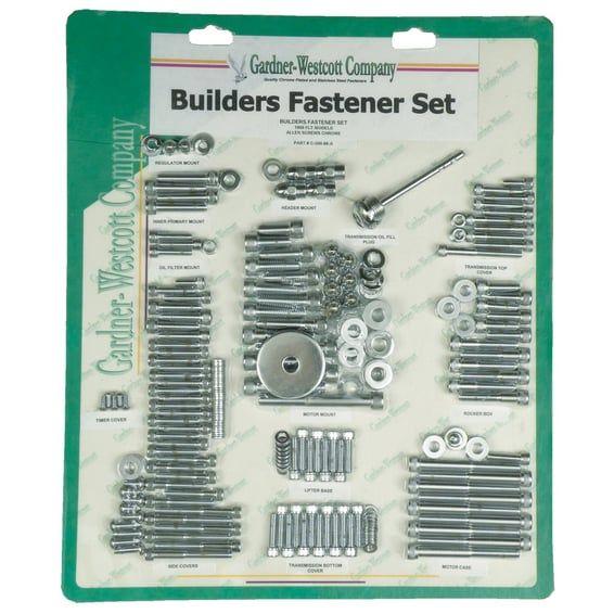 Builders fastener set, allen