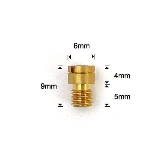 Keihin slotted head main jets 99101-393, size 130