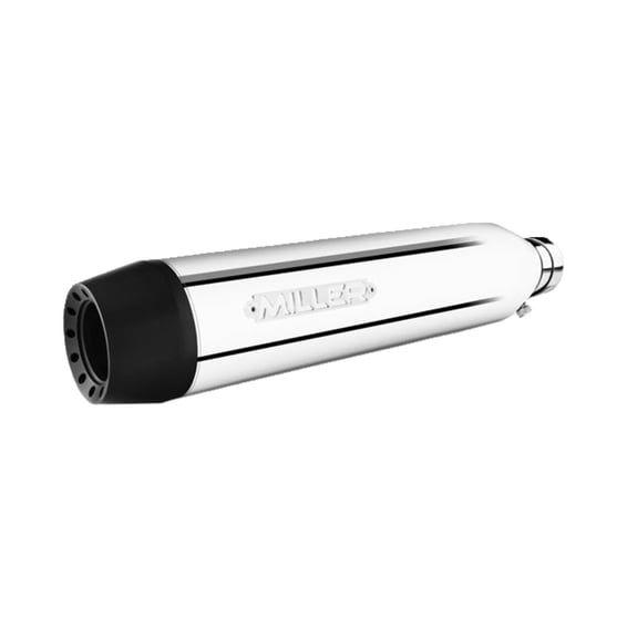 Miller, Yukon Slip-On Muffler. Euro 5. Black