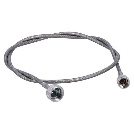 transmission speedo cable. 46". Bare metal finish