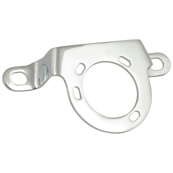 Carburetor support bracket. Chrome