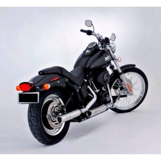 Miller, Arizona slip-on mufflers. Euro 3. Polished