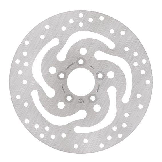 'Halo' rigid brake rotor. Rear right