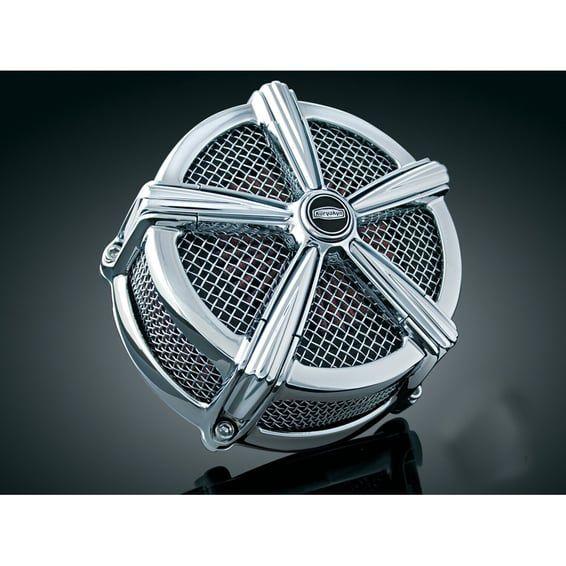 Hi-Five Mach 2 air cleaner kit. Chrome