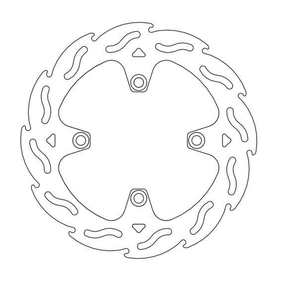 Flame series brake rotor