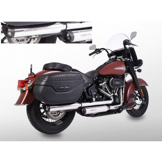 Miller, Independence slip-on mufflers. Euro 4. Polished