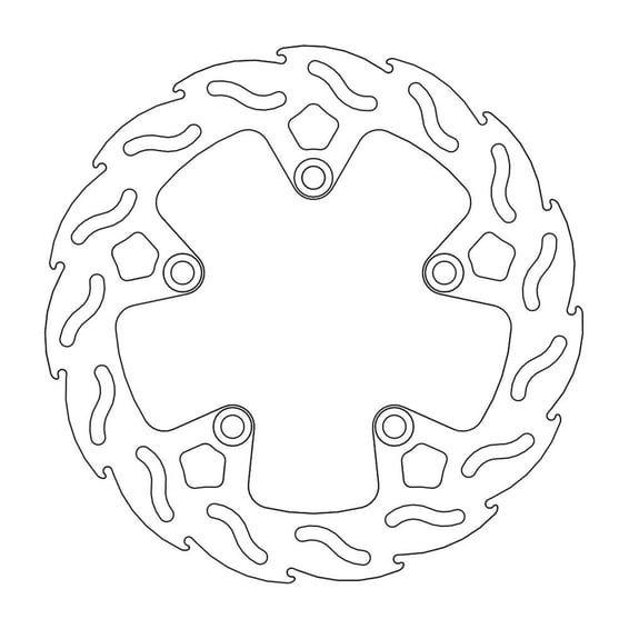 Flame series brake rotor