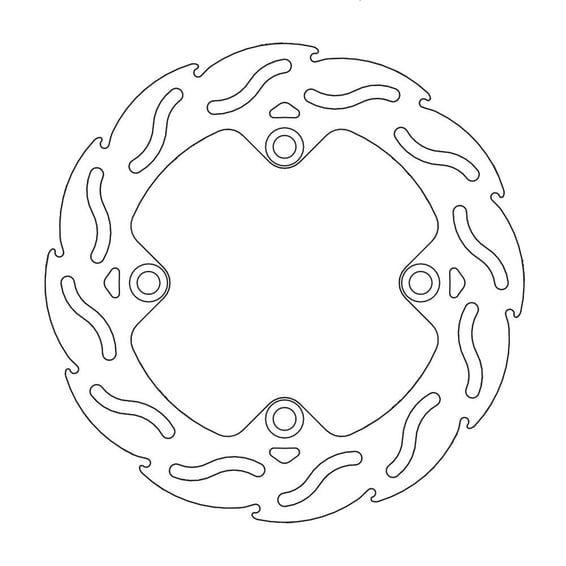 Flame series brake rotor