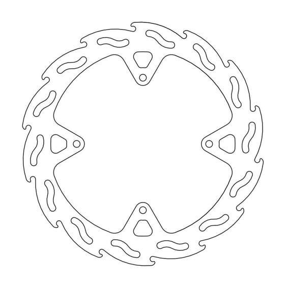 Flame series brake rotor