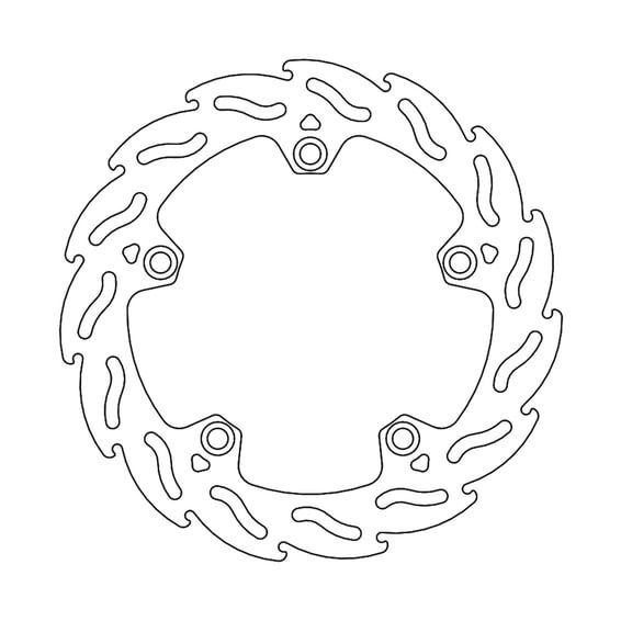 Flame series brake rotor