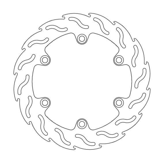 Flame series brake rotor
