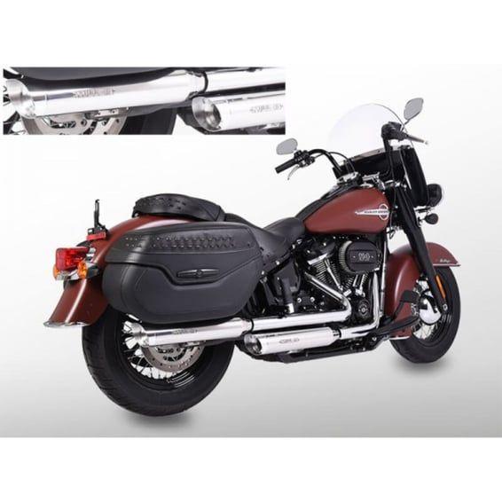 Miller, Independence slip-on mufflers. Euro 4. Polished