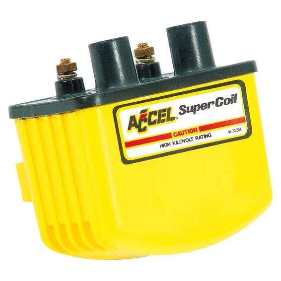 'single fire super coil' yellow, 12V / 3 Ohm
