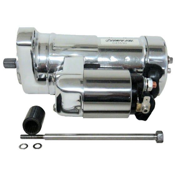 GEN3 starter motor. 2.0kW. Chrome